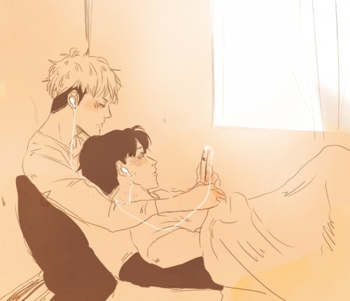 cute-secrets-sketch: jeanmarco week - November 16th - Music wanted to do something for jea