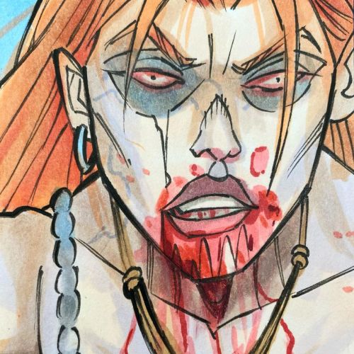 #Zombie #RedSonja #WIP! #dienamite #dynamitecomics #warriorqueen #zombieapocalypse #drawing #bradhud