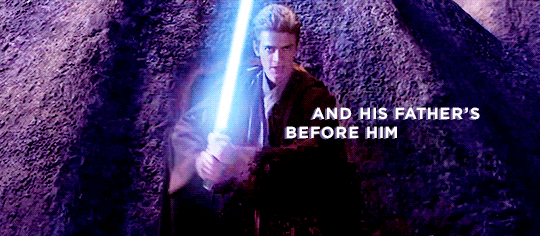 r-skywalker:    “What is it?”“It’s your father’s lightsaber. This is the