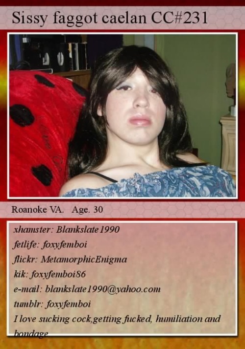 sissycassie613:Welcome caelan to the sissyhood family and the collectors edition cards let’s o