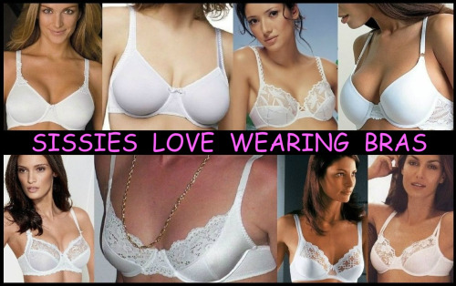 sissyteri137:I love wearing bras