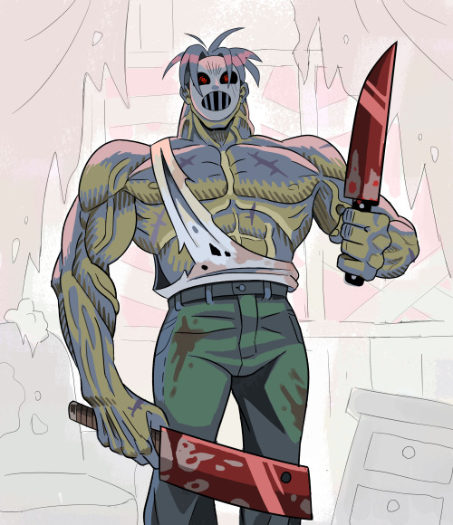 insidematthieu: Slasher and MutantOctober is such a fun month for art