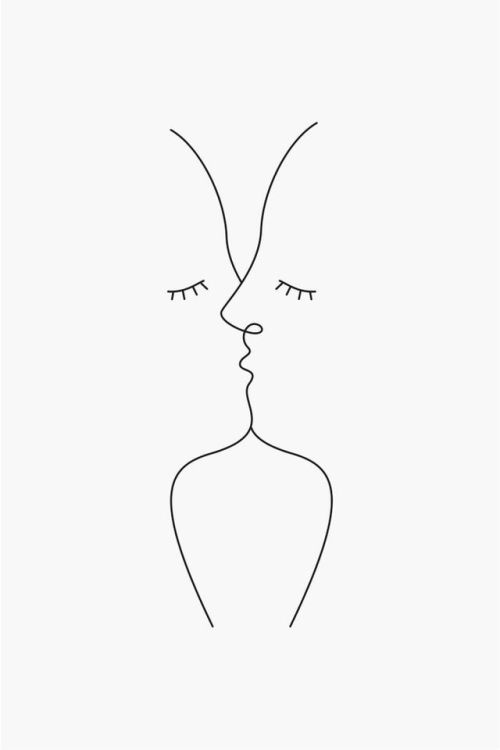 1000drawings:kiss  by Wuukasch