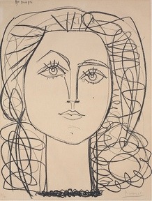 zuzuandherpetals:  Pablo Picasso, Françoise,