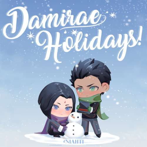 damiraedemonbirds:  Welcome To our First Damirae Contest: DamiRae Holiday!DamiRae fandom, join 