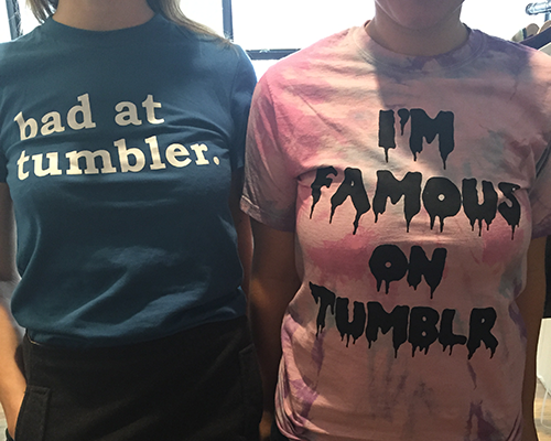 missambear:  lol look @ these teens and their cool shirts ( lexkap & seagullsandvagabonds )