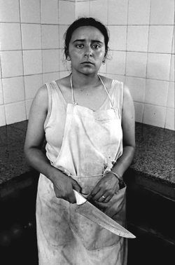 Argentinian prisoner (photo: Adriana Lestido, 1991)