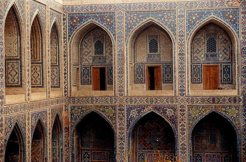 beautyartislam:Ulug Beg Madrassah. Samarkand, Uzbekistan.