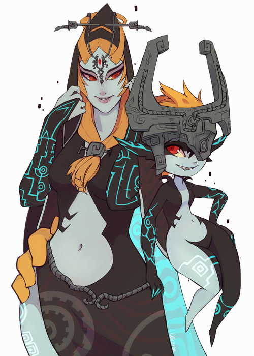 leicarna:  Midna + Midna. Awesome.   my love~ <3 <3 <3