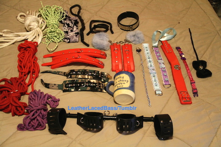 leatherlacedbass:Our Collection!💕 “Kinkier than a cheap garden hose” Shop
