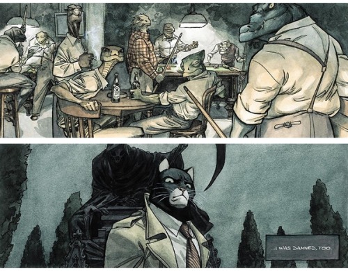 rem289: acebokutowl: Blacksad (Juan Díaz Canales &amp; Juanjo Guarnido) it was the 2