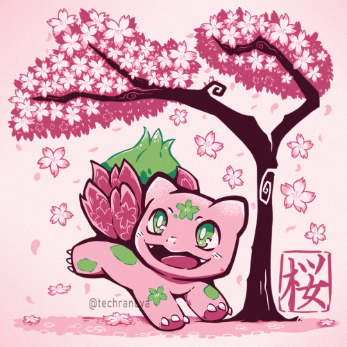  Spring Bulbasaur + a close up Bulba you can use for cute little profile pictures I drew that fox ea
