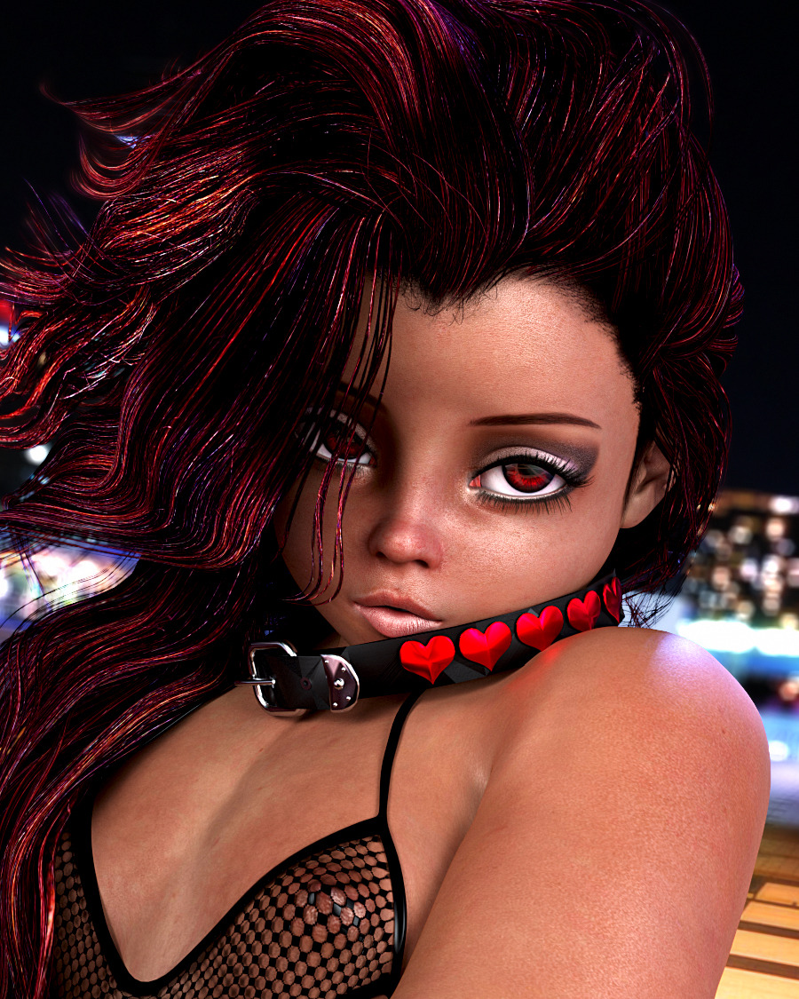 rivaliant:  a close up of the End of Summer render of Inu    « here  alil photoshop