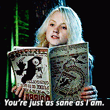 adriansydney:  harry potter meme: [2/5] characters: luna lovegood &ldquo;We both