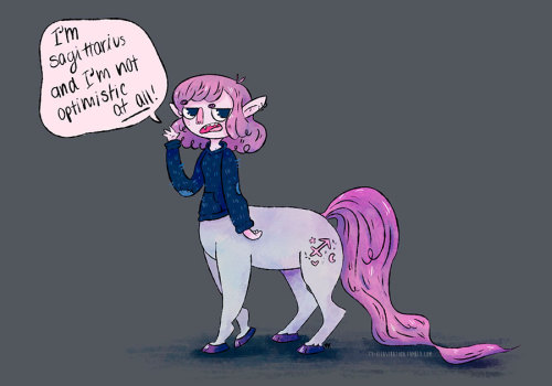 ty-illustration:  Please tell me I’m not the only sagittarius that feel this way!