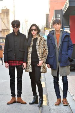 dibski:  Streetsnap: Joo Woo Jae - Choi Sora - Lee Cheol Woo by Ensorcelant