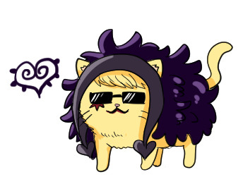 yun-zl:  Corazon meow He hates kittens 