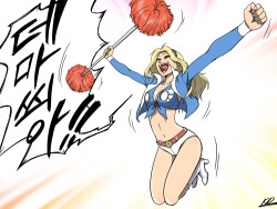 borealisowl:  Cheerleader Lux /   대도무문영혁  OQ 