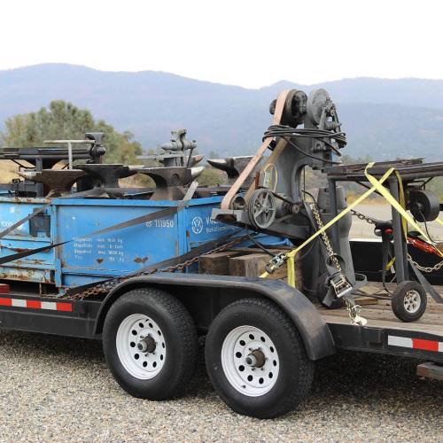 Moving equipment from Mariposa to Oakhurst to continue CBA...