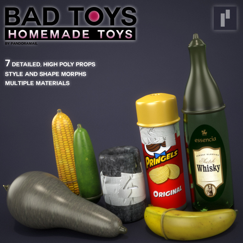 Bad Toys - Homemade Toys is the next installment in the  Bad Toys props series for