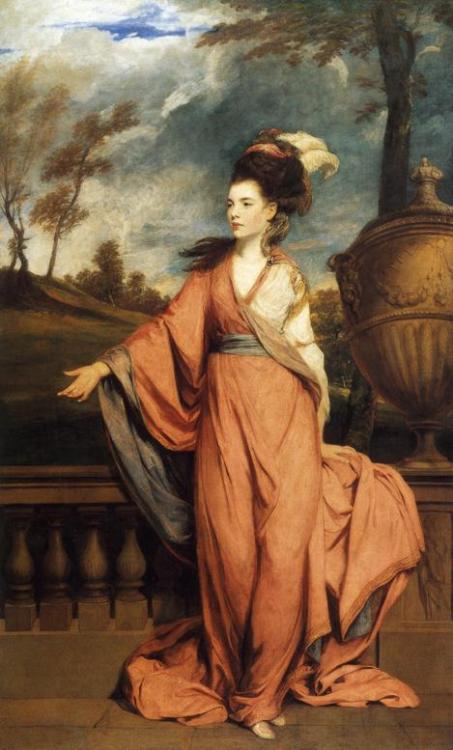 Jane Fleming, later Countess of Harrington, 1779, Joshua ReynoldsMedium: oil,canvas