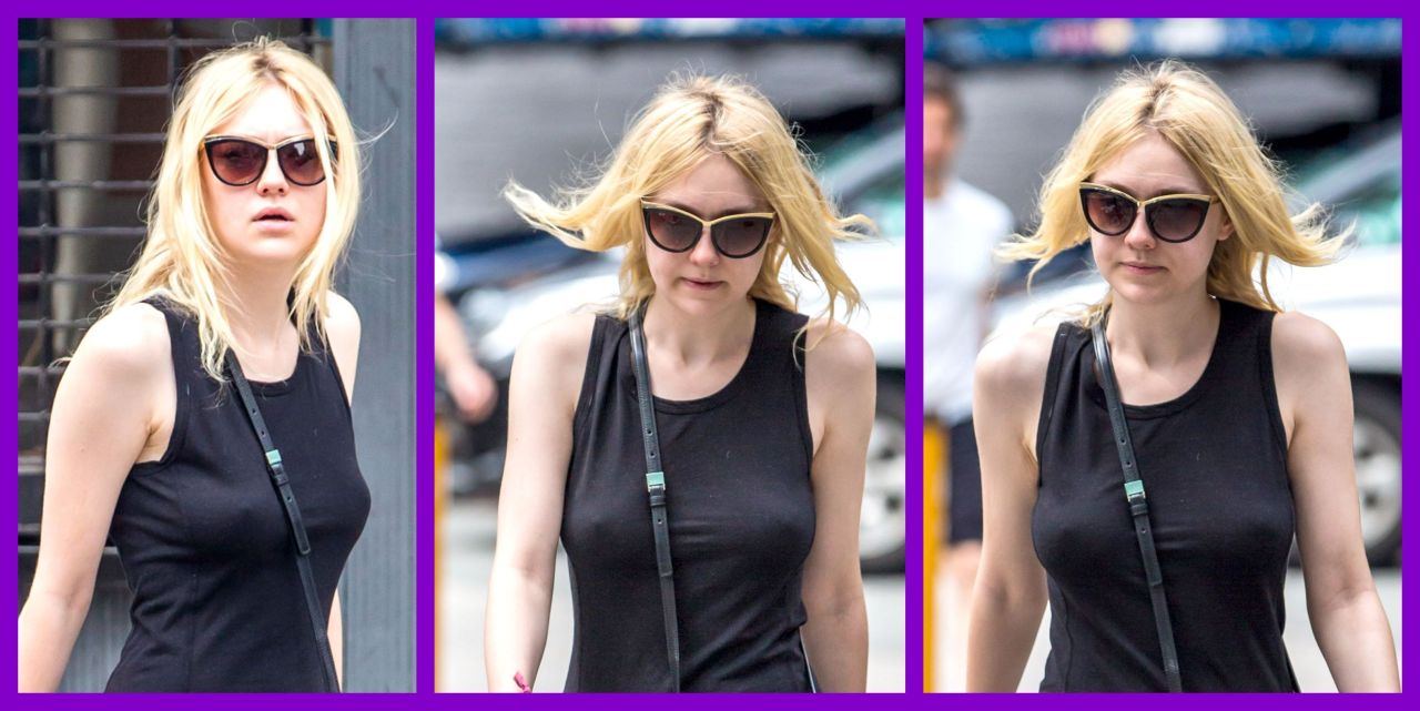 nude-celebz:  Dakota Fanning pokies 