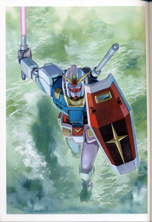 terebi-kun:Mobile Suit Gundam - The Origin Cover Art Collection (Part 2)By Yoshikazu Yasuhiko. Scans