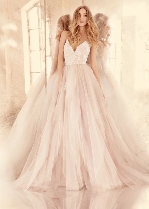 wedding-dresses-paradise: Bridal Gowns, Wedding Dresses by Hayley Paige - Style HP6560 This is EXACT