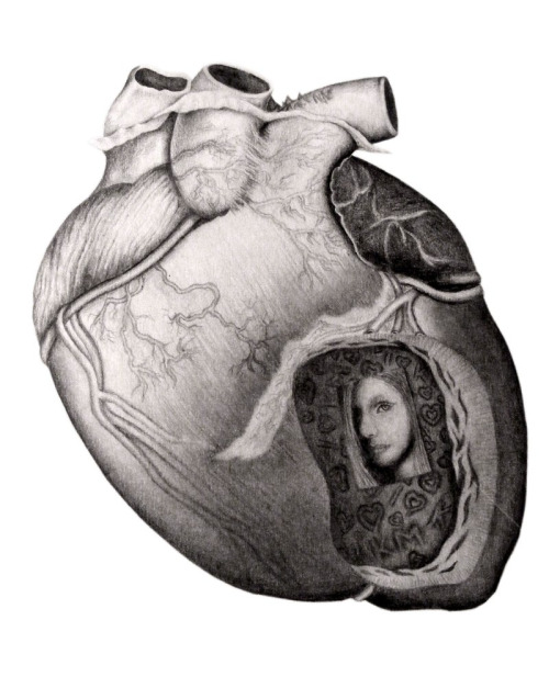 tattooedtaint:A hijacked heart  by Oliver Wood