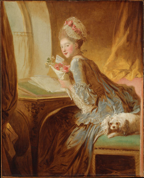 ventis-secundis-tene-cursum:The Love Letter by Jean Honoré Fragonardearly 1770s