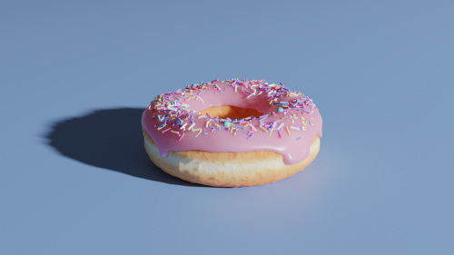 lexiarts: got Blender made donut