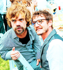  Pedro Pascal and Peter Dinklage at the Shakespeare