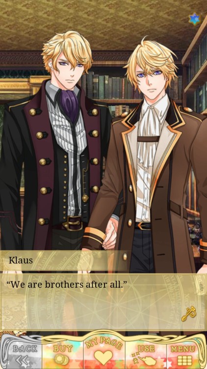 empressmish:Brotherly love — Goldstein style.Klaus and Elias Goldstein - - Wizardess Heart game