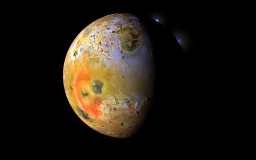 Io - Innermost of the four Galilean moons of Jupiter