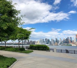 my Nan has the best view 🏙 (at Weehawken,