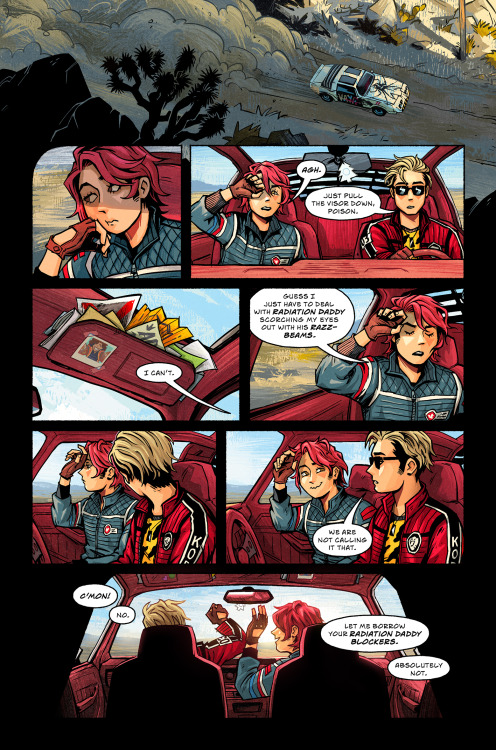 Since we are now free to post it, here is the comic @thrashbeatles and i made for @thegraveravers Ta