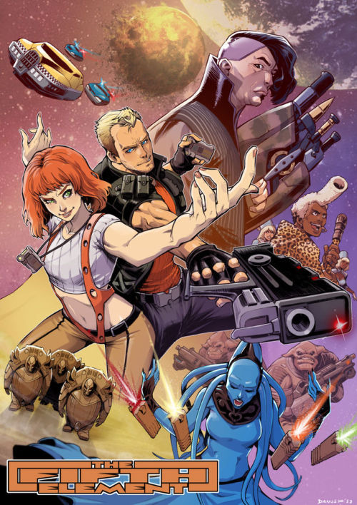 Fifth Element Fanart by RoughYo