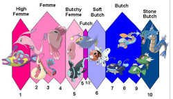 whackermanjunior:  fish pokemon butch-femme scale featuring the new friend 