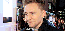  do you have a message for the lovely fans out there? x   