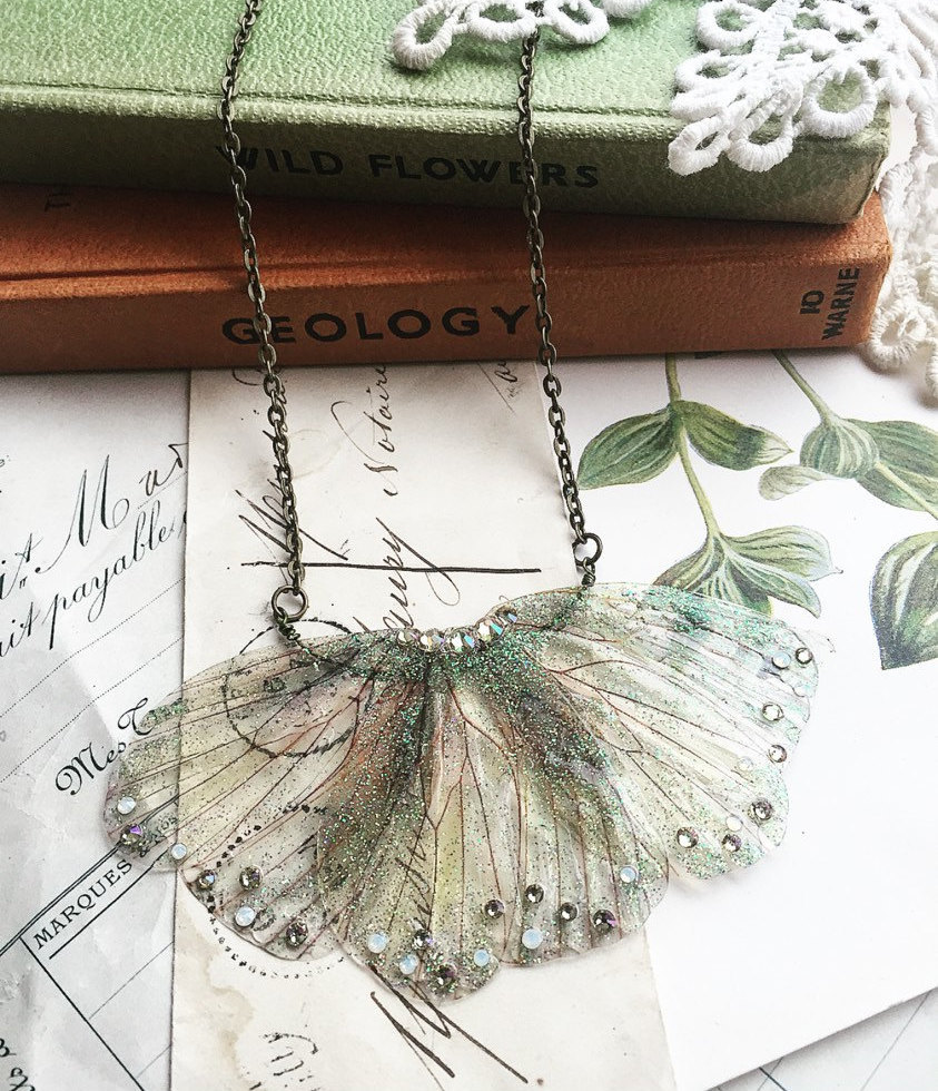 wordsnquotes:  culturenlifestyle: Ethereal &amp; Delicate Butterfly Jewelry &amp;