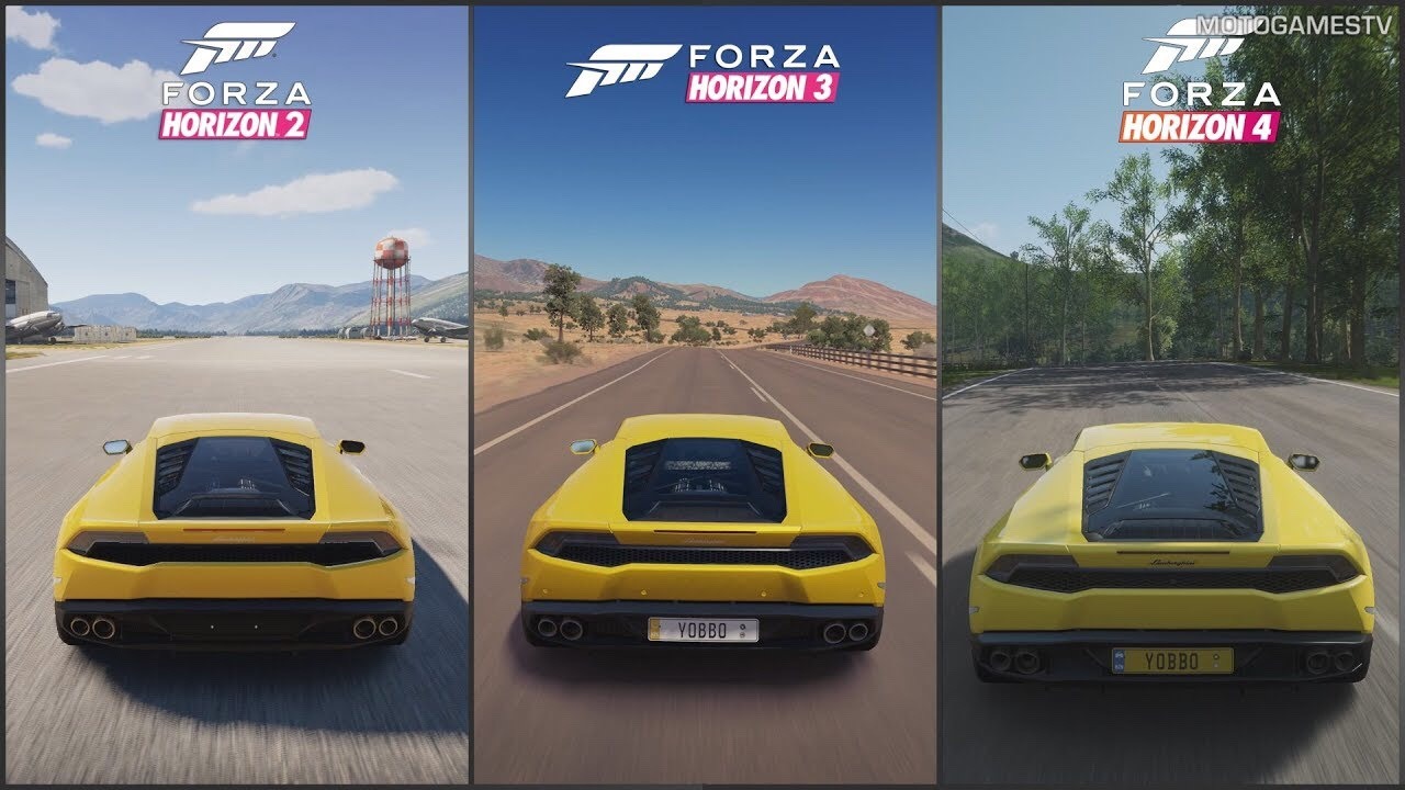 Games Comparison Maps Comparison Forza Horizon 1 Vs Forza Horizon