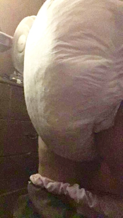 lildayx3: Can I have a change please daddy? I know I soaked and messed myself in my diaper daddy but