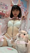 princesskittie:Slutty bunny girl~ 🐰💕 Subscribe to my 18+ Snapchat for more content (link on Patreon)! 👀♡ Buy my exclusives | Ko-Fi | Patreon | Snapchat: @chocola_kittie ♡