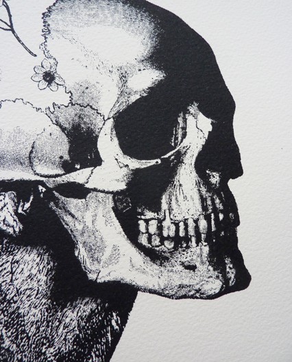 Dan Hillier (British, b. 1973, Oxford, England) - Towards Death, 2010 (+ details)  Screen Prints