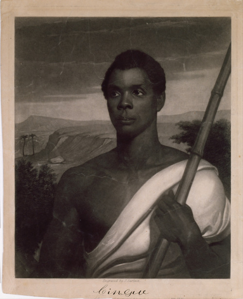 Cinqué (aka Joseph Cinqué, Chief of the Amistad Captives), John Sartain, ca. 1840