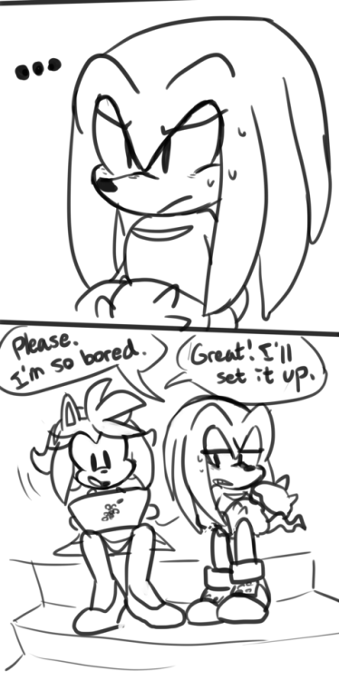 sp-rings:I want more Knuckles and Amy content