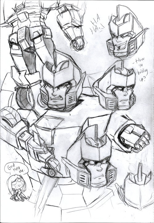 thepumpkinspice:  So I drew nothing but Springer on the trip back from TFcon. I see nothing wrong wi