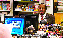 dundermifflinscranton:  Stanley just drank OJ out of my mug and didn’t seem to