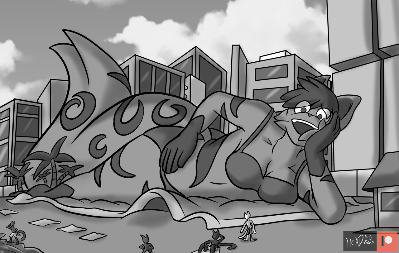 hellcatxd-posts:  A bit late but here’s last Private Sketch Stream’s results!Beach