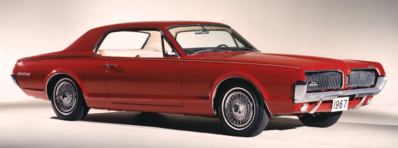 carsthatnevermadeit:  Mercury Cougar, 1967. Everybodyâ€™s favourite Mercury